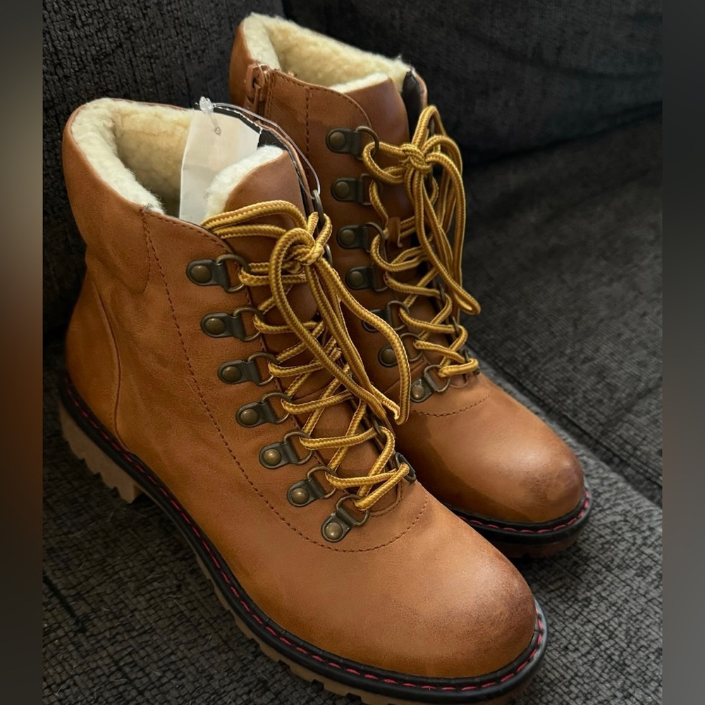 Parker Tan Ladies Booties